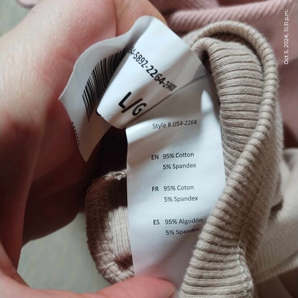 Revamped Tanks‎ 95% cotton 5% spandex size large EUC - Picture 8 of 9